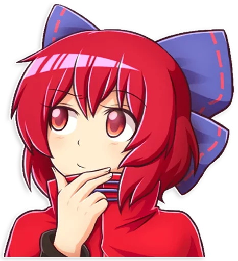 🤔 Стикер «lepaAnime3» для Telegram