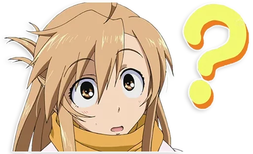 ❓ Стикер «lepaAnime3» для Telegram