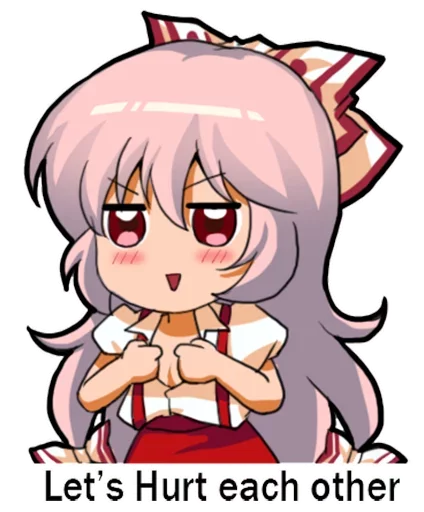 😈 Стикер «lepaAnime3» для Telegram