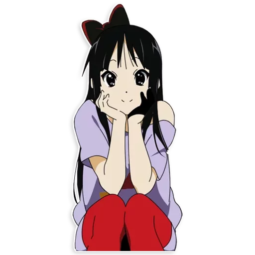 🙂 Стикер «lepaAnime3» для Telegram