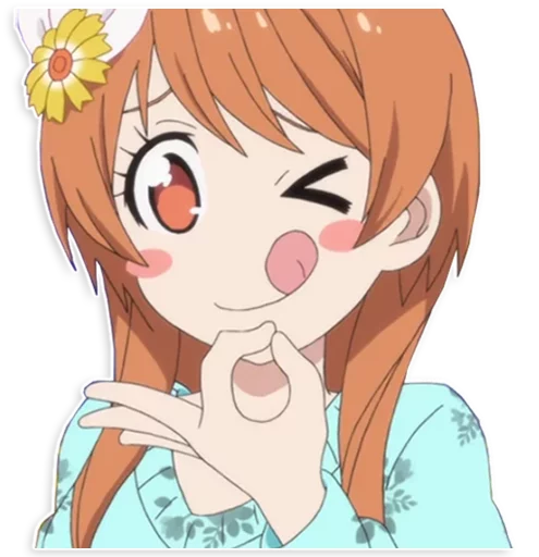 😜 Стикер «lepaAnime3» для Telegram