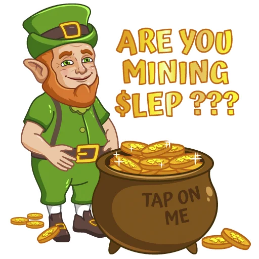 Стикерпак LEPcoinbot для Telegram