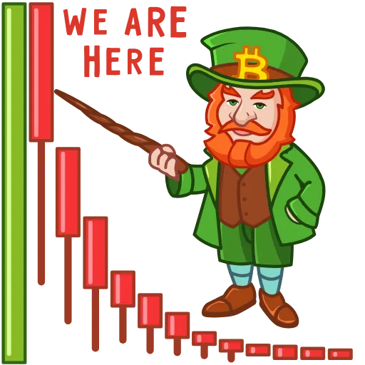 📉 Стикер «Leprikon Crypto» для Telegram