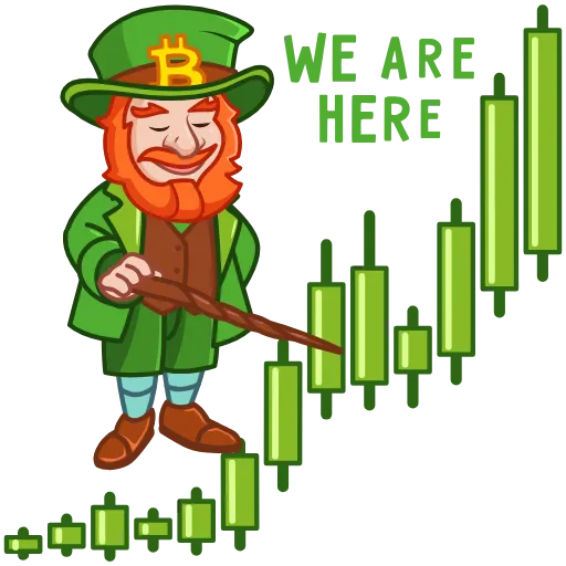 📈 Стикер «Leprikon Crypto» для Telegram