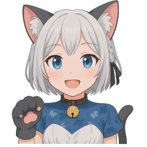 😺 Стикер «Lerachi [Vtuber]» для Telegram
