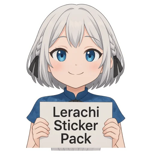 🪪 Стикер «Lerachi [Vtuber]» для Telegram