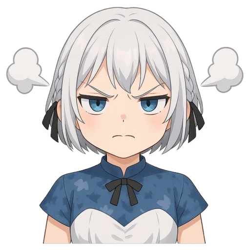 😠 Стикер «Lerachi [Vtuber]» для Telegram