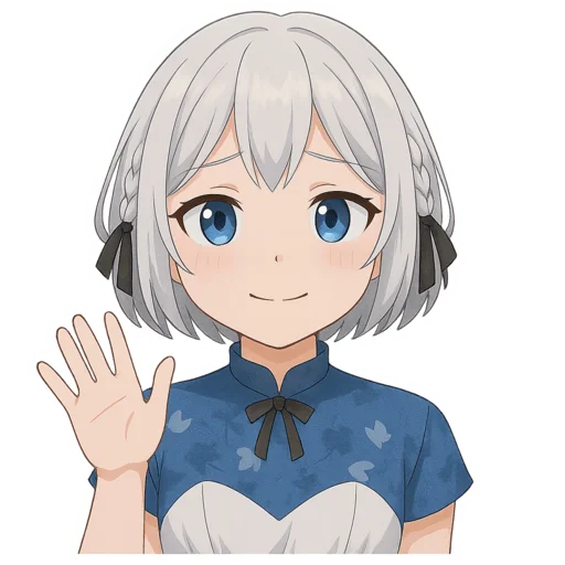 👋 Стикер «Lerachi [Vtuber]» для Telegram