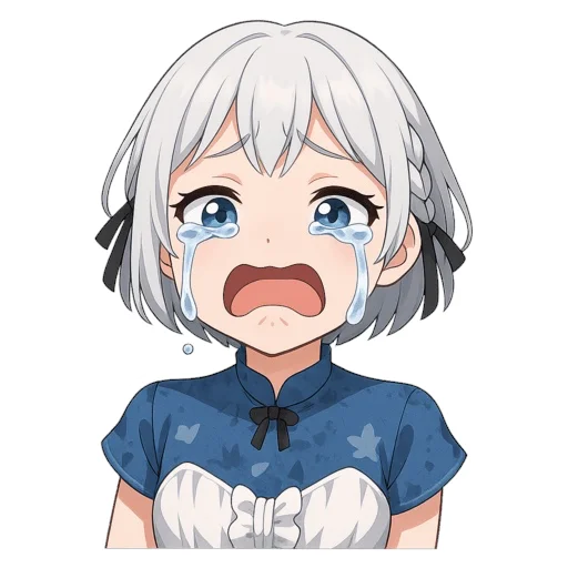 😢 Стикер «Lerachi [Vtuber]» для Telegram