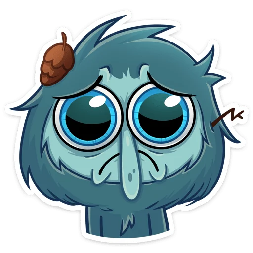 😟 Стикер «Леший» для Telegram