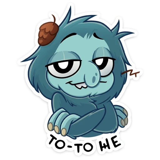 😏 Стикер «Леший» для Telegram