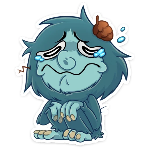 😢 Стикер «Леший» для Telegram
