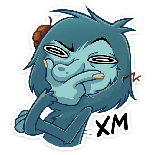 🤔 Стикер «Леший» для Telegram