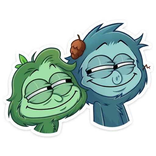 😏 Стикер «Леший» для Telegram