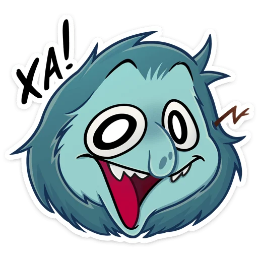 😆 Стикер «Леший» для Telegram
