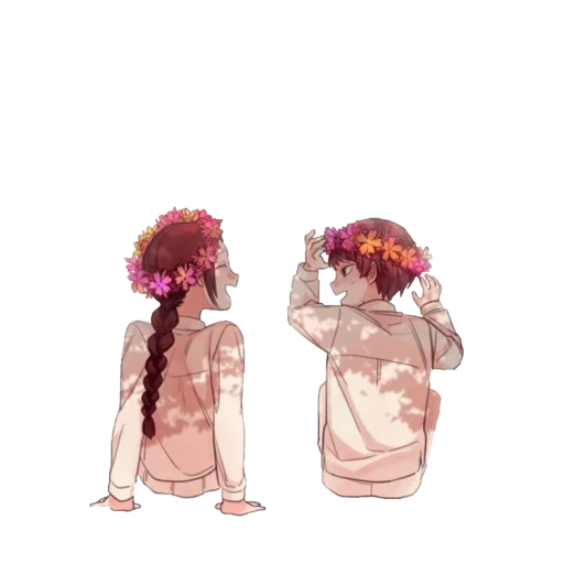 💞 Стикер «Leslie & Isabella» для Telegram