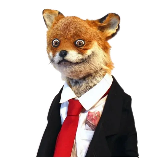 👔 Стикер «Лиса» для Telegram