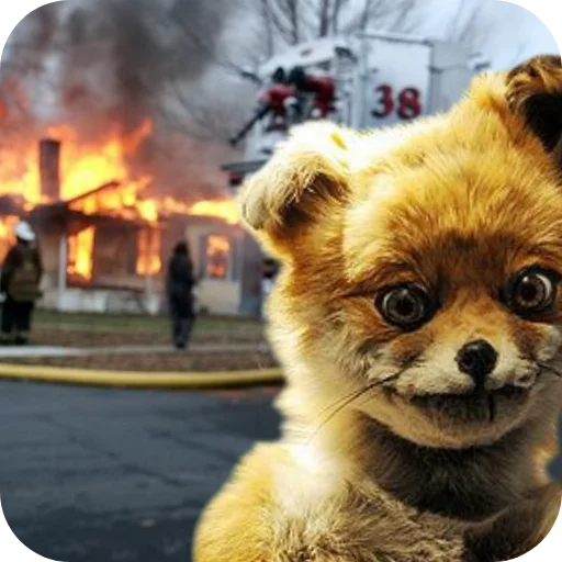 🦊 Стикер «Лиса» для Telegram