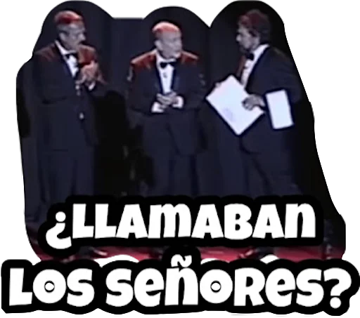 😌 Стикер «Les Luthiers» для Telegram