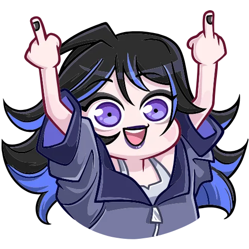 🖕 Эмодзи «Леся» для Telegram