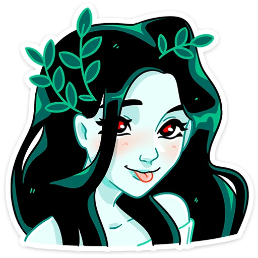 🧜‍♀️ Стикер «Русалка Леся» для Telegram