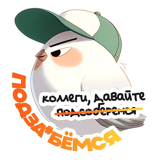 🤓 Стикер «Работнички» для Telegram