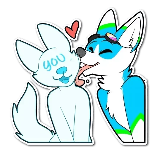 🤨 Стикер «Lick me pls» для Telegram