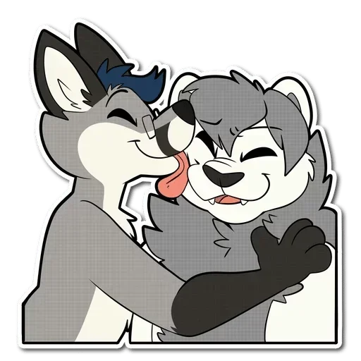 😚 Стикер «Lick me pls» для Telegram