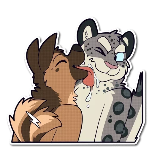 🤨 Стикер «Lick me pls» для Telegram