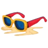 Стикер 55 🚒🌈🌴🍹🕶🌟🌟🌟🍍