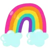 Стикер 14 🚒🌈🌴🍹🕶🌟🌟🌟🍍