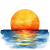 ☀️ Эмодзи «Набор эмоджи с летним миксом» для Telegram