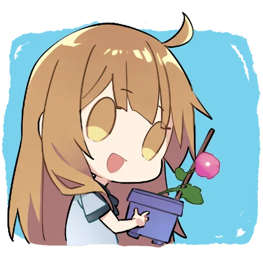😃 Стикер «Летняя–тян» для Telegram