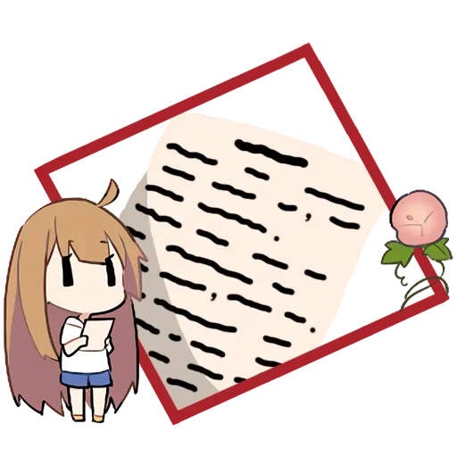😏 Стикер «Летняя–тян» для Telegram