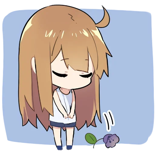 🥹 Стикер «Летняя–тян» для Telegram