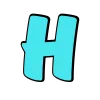 🙂 Эмодзи «Летний шрифт» для Telegram