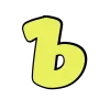 🙂 Эмодзи «Летний шрифт» для Telegram