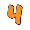 🙂 Эмодзи «Летний шрифт» для Telegram