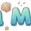 🤩 Эмодзи «Яркое лето - летние буквы, эмодзи и надписи» для Telegram