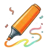 🖋 Эмодзи «Яркое лето - летние буквы, эмодзи и надписи» для Telegram