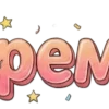 🤩 Эмодзи «Яркое лето - летние буквы, эмодзи и надписи» для Telegram
