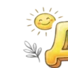 Стикерпак Яркое лето - летние буквы, эмодзи и надписи для Telegram