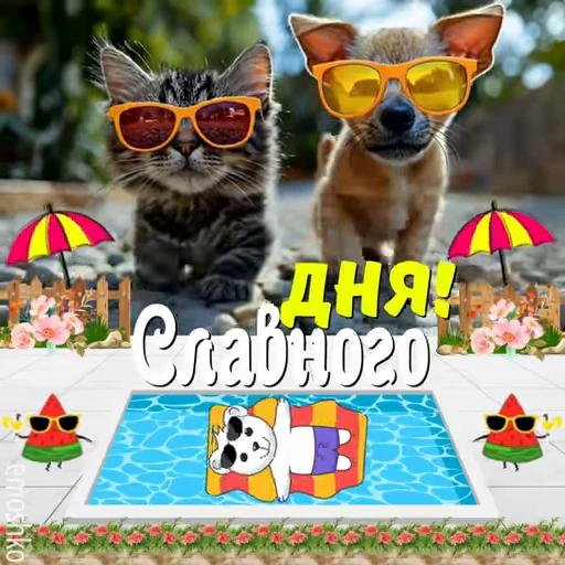 🥰 Стикер «Лето» для Telegram