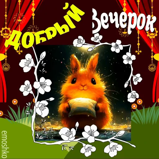 🌌 Стикер «Лето» для Telegram
