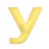 🤩 Эмодзи «Желтый шрифт» для Telegram