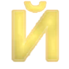 🤩 Эмодзи «Желтый шрифт» для Telegram