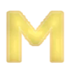 🤩 Эмодзи «Желтый шрифт» для Telegram
