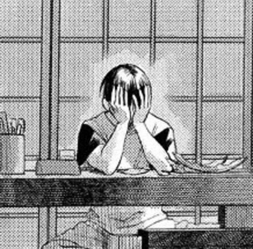 😣 Стикер «The Summer Hikaru Died» для Telegram