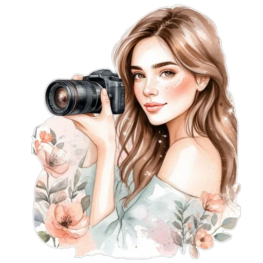 📷 Стикер «Лето» для Telegram