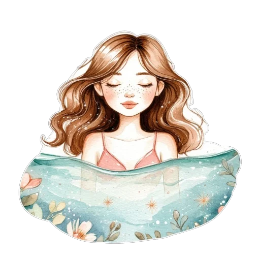 🌊 Стикер «Лето» для Telegram